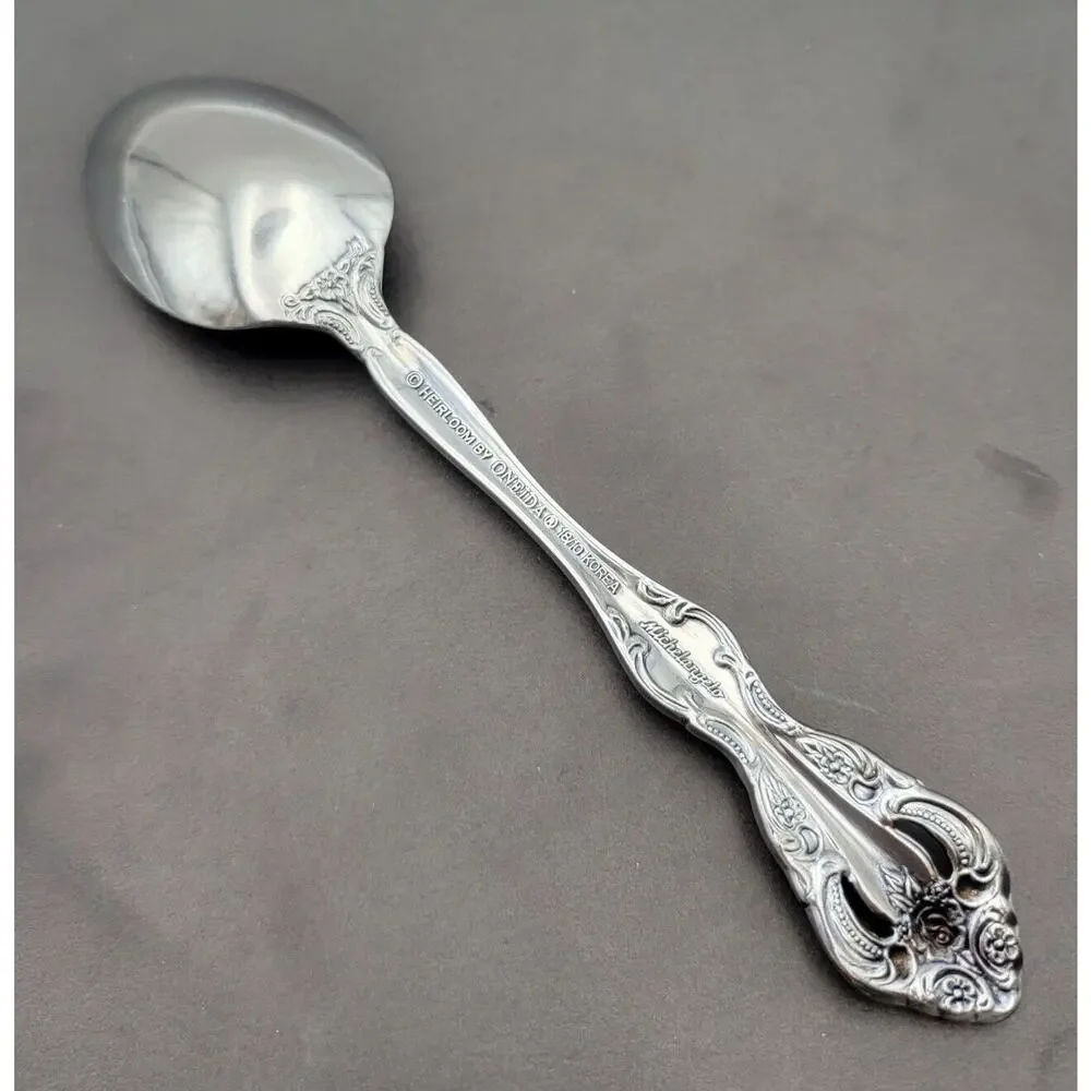 Vintage Oneida Stainless Flatware Michelangelo Teaspoon Coffee Spoon Made Korea